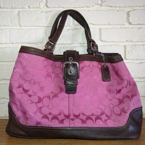 Auth COACH Hampton Shoulder Bag